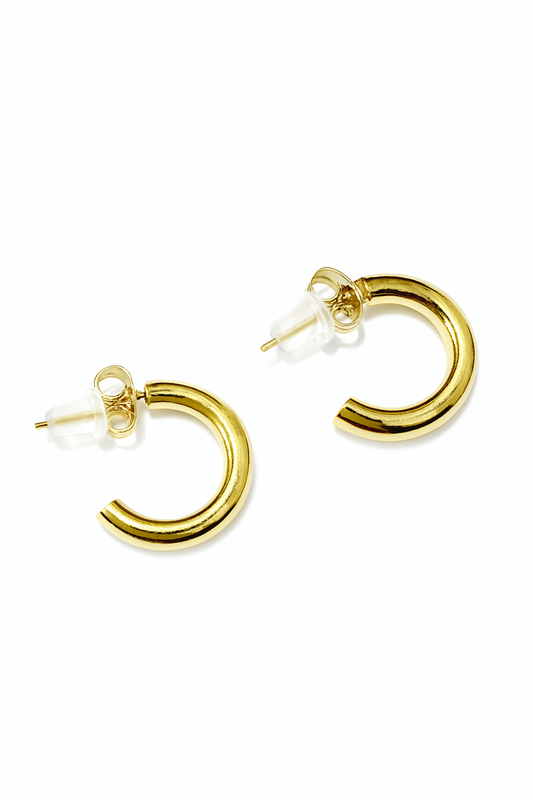 PENDIENTES DE GOTAS DE ORO ESCULPIDAS