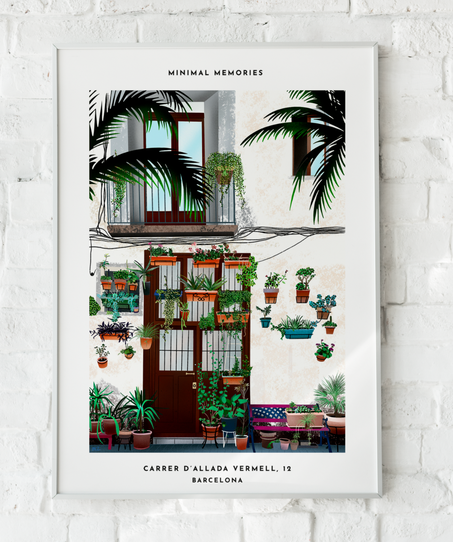 POSTER CARRER VERMELL A5