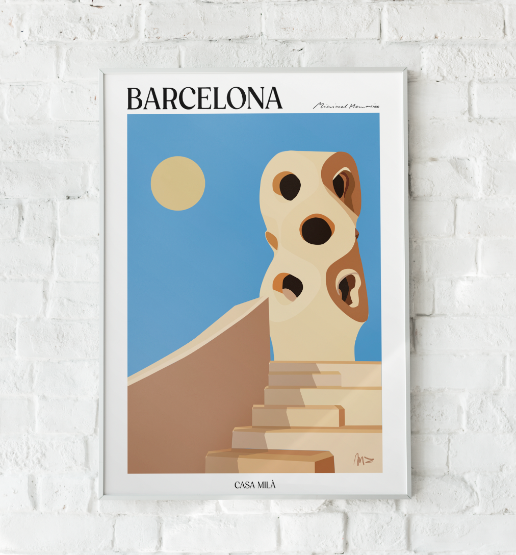 POSTER CASA MILA