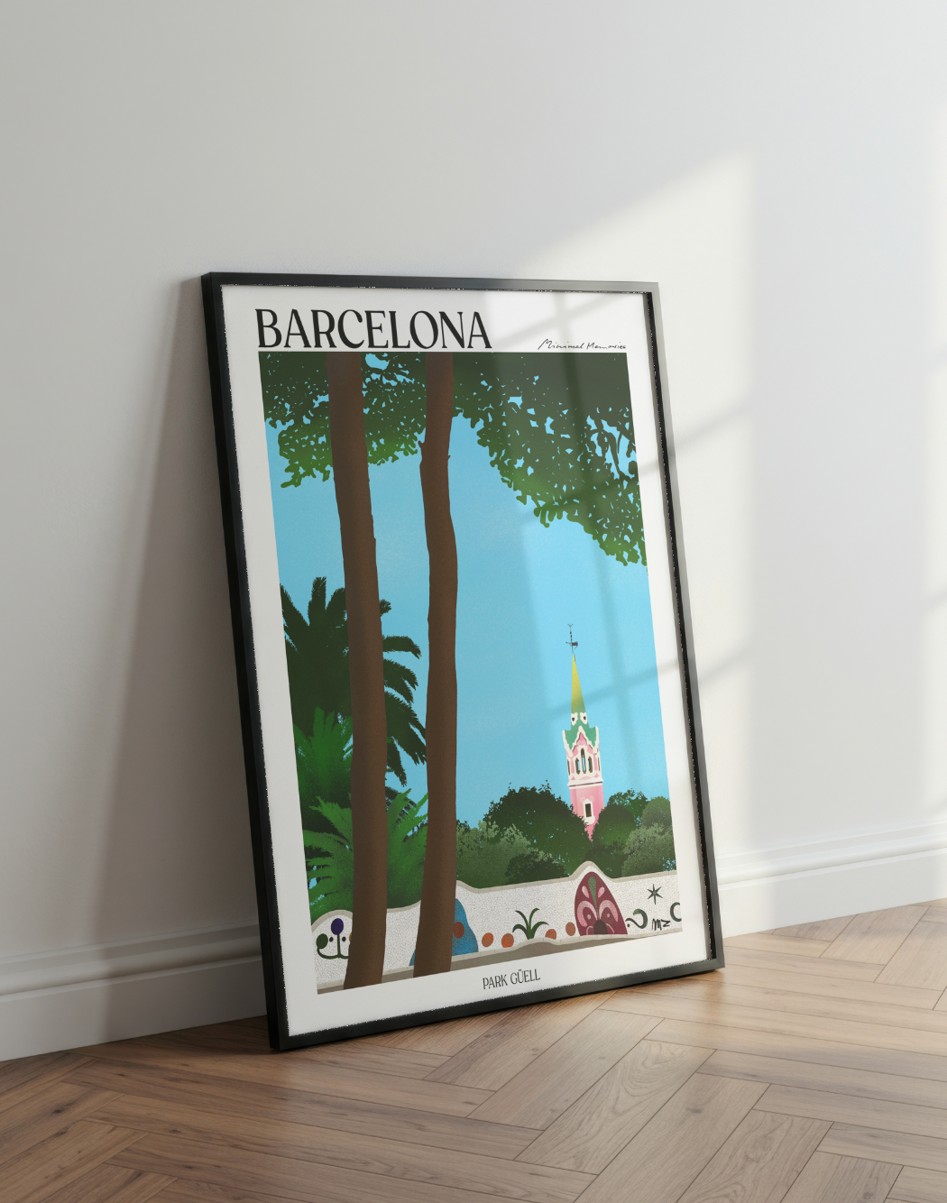 POSTER PARC GUELL