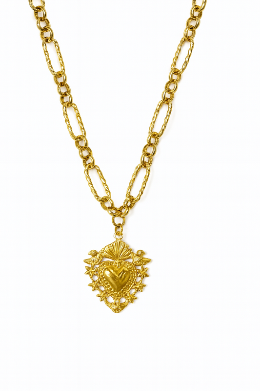 COLLAR PEQUEÑO SAGRADO CORAZÓN