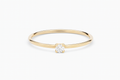 💎 BIRTHSTONE RING APRIL – CLEAR WHITE
