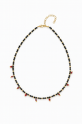 BLACK COBRA NECKLACE