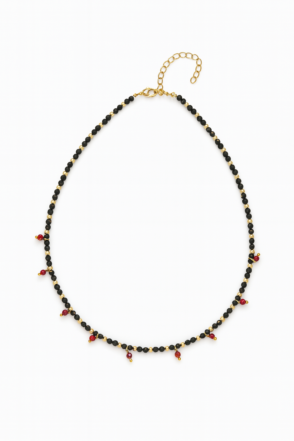 BLACK COBRA NECKLACE
