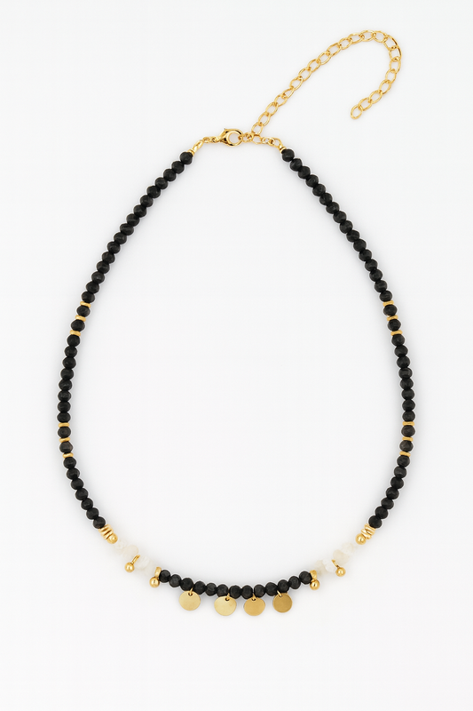 BLACK PUMA NECKLACE