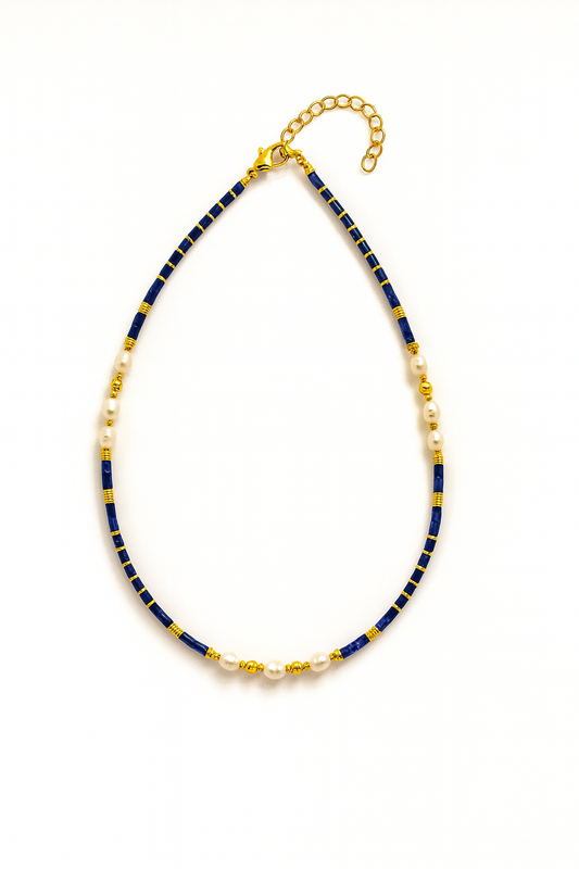 BLUE SKY PEARL NECKLACE