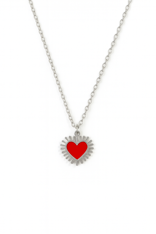 BURNING HEART NECKLACE