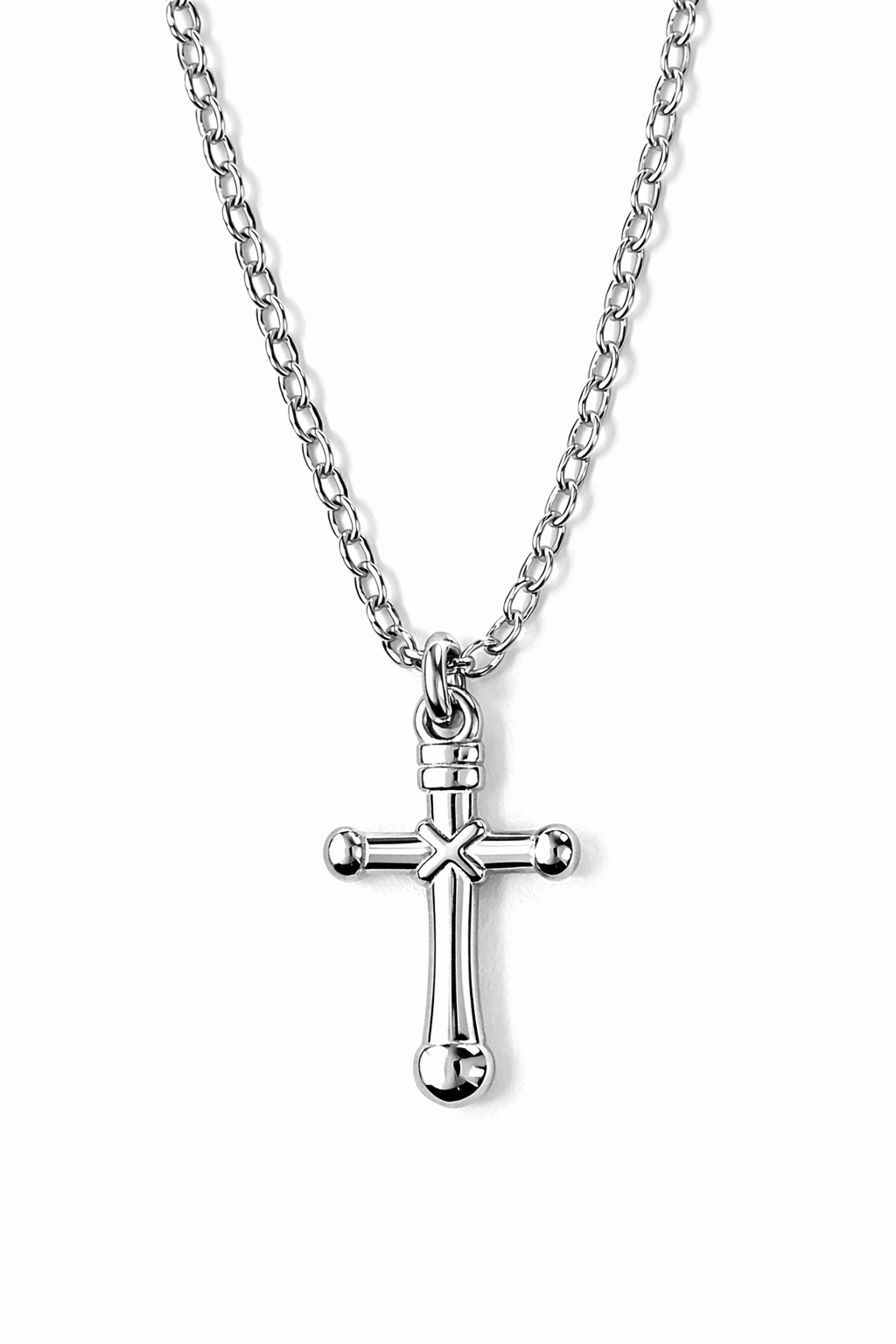 CROSS CODE NECKLACE