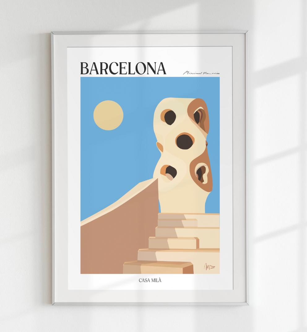 POSTER CASA MILA