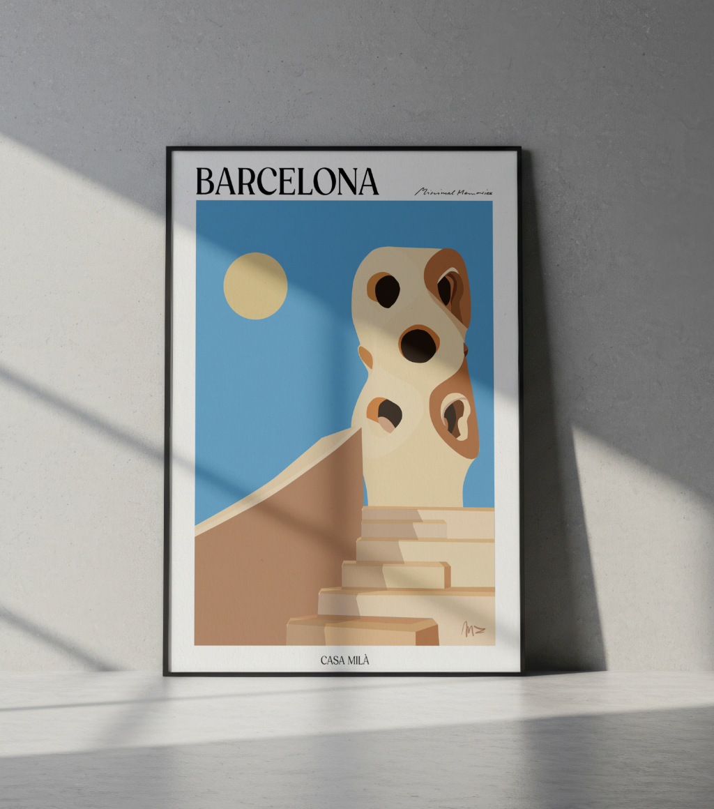 POSTER CASA MILA