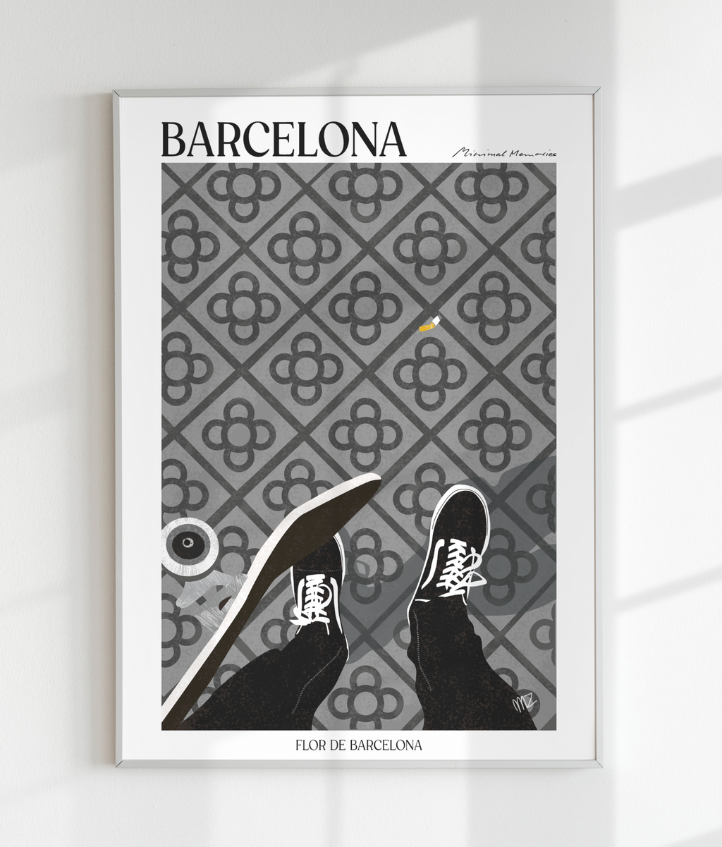 POSTER FLOR DE BARCELONA