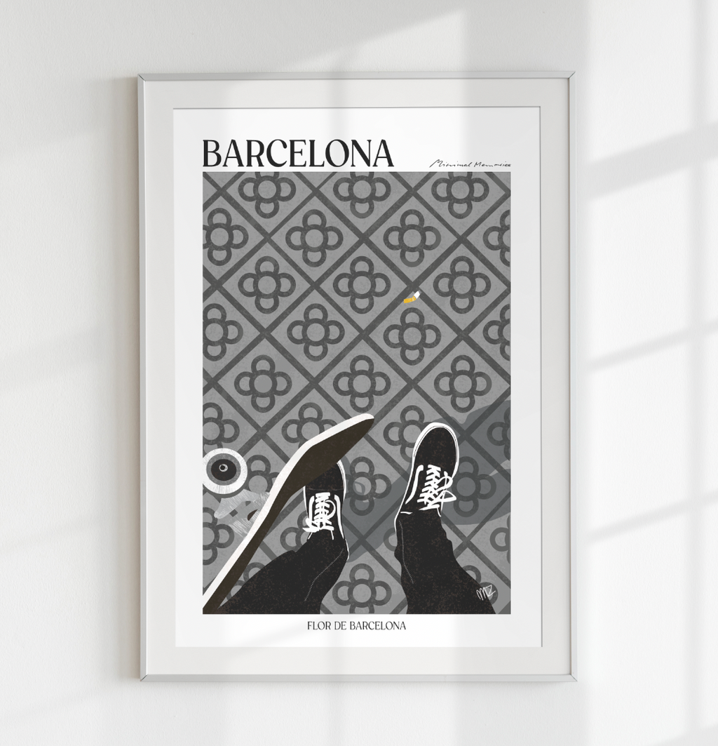 POSTER FLOR DE BARCELONA
