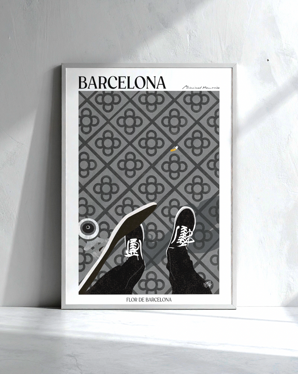 POSTER FLOR DE BARCELONA