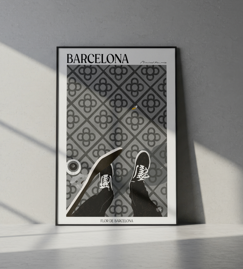 POSTER FLOR DE BARCELONA