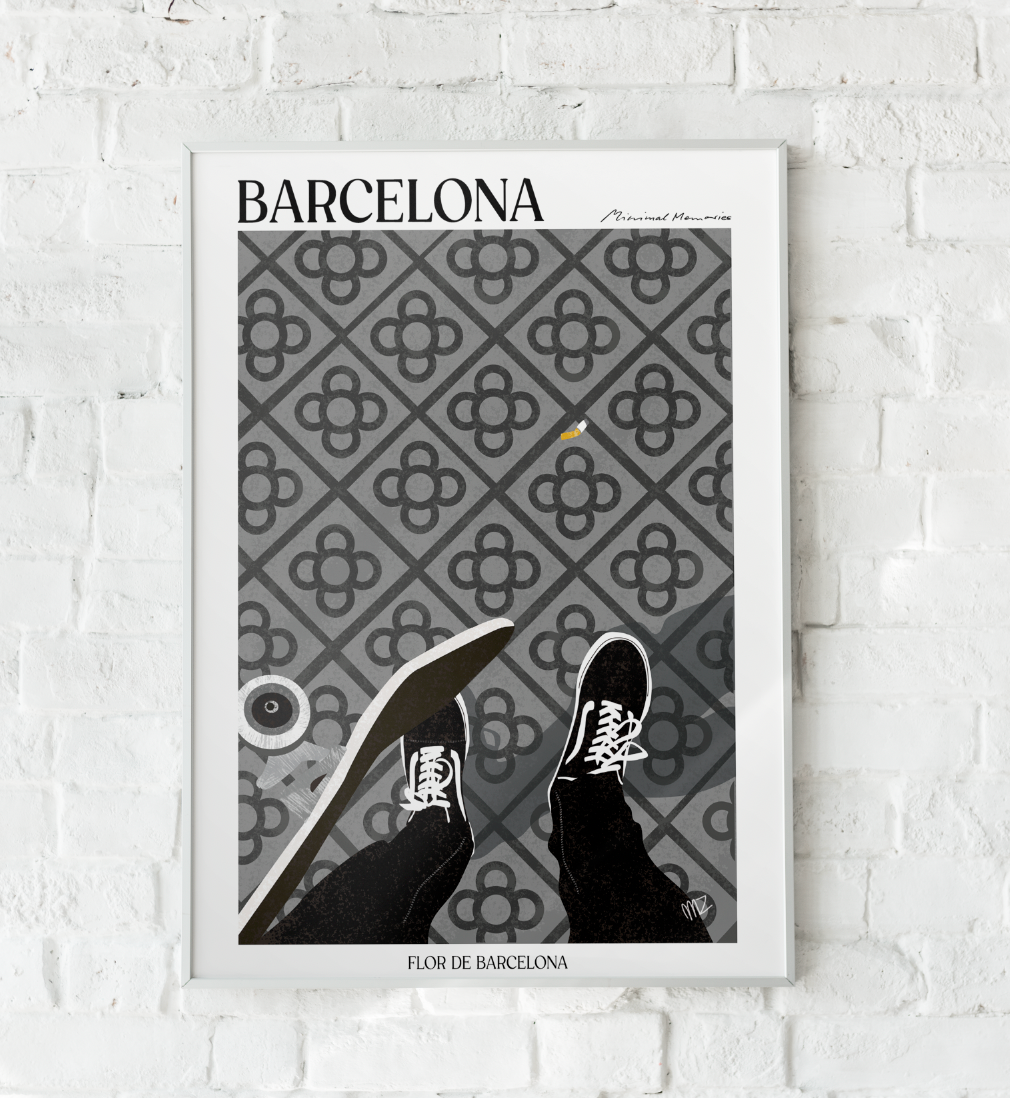 POSTER FLOR DE BARCELONA