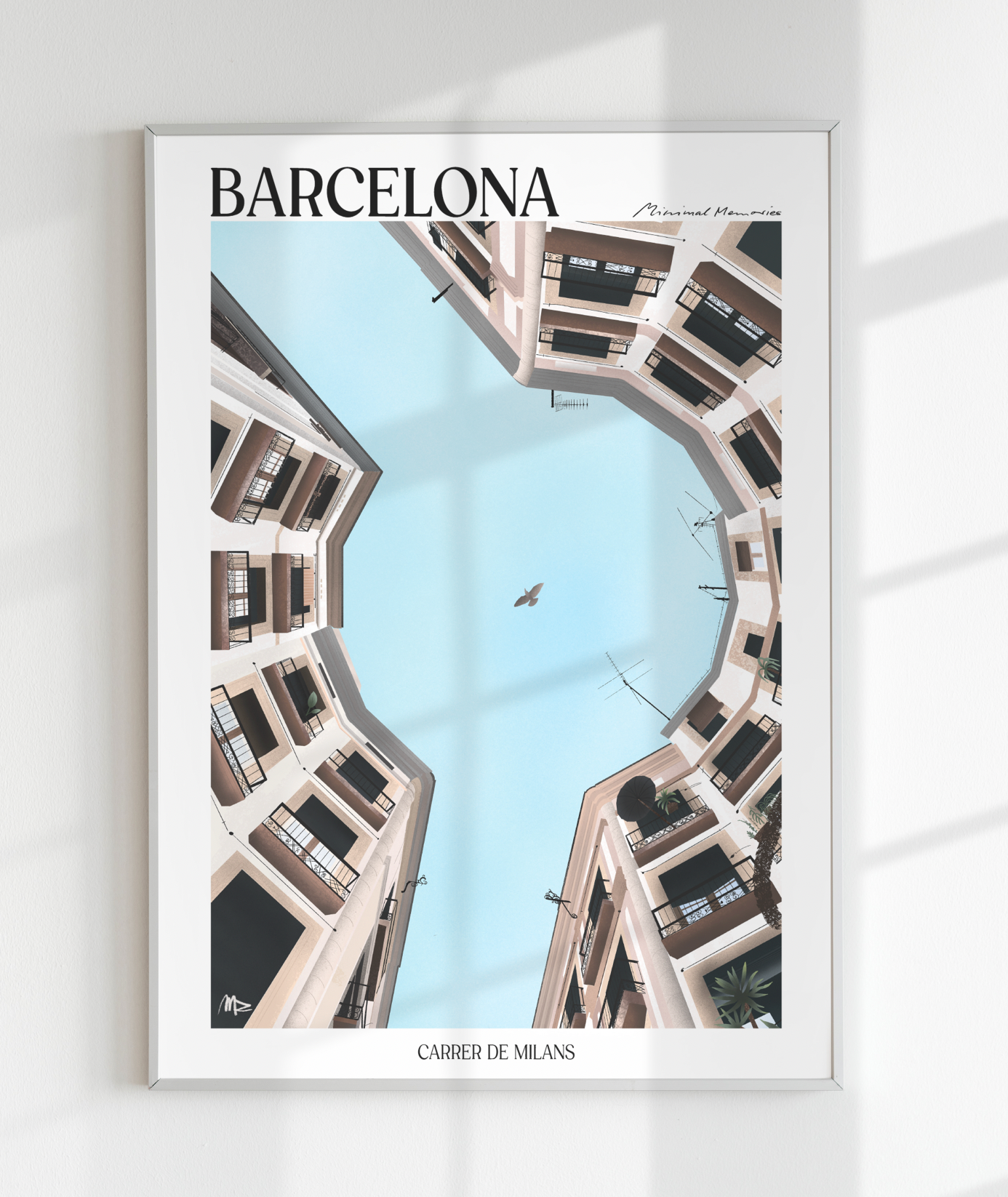 POSTER CARRER DE MILANS