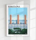 POSTER JARDIN DE LAS 3 CHIMENEAS
