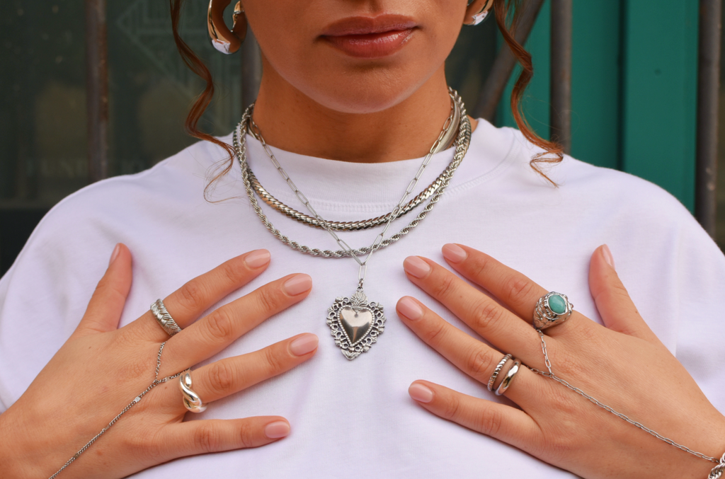 SACRED HEART NECKLACE