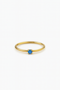 ❄️ BIRTHSTONE RING DECEMBER – BRIGHT BLUE