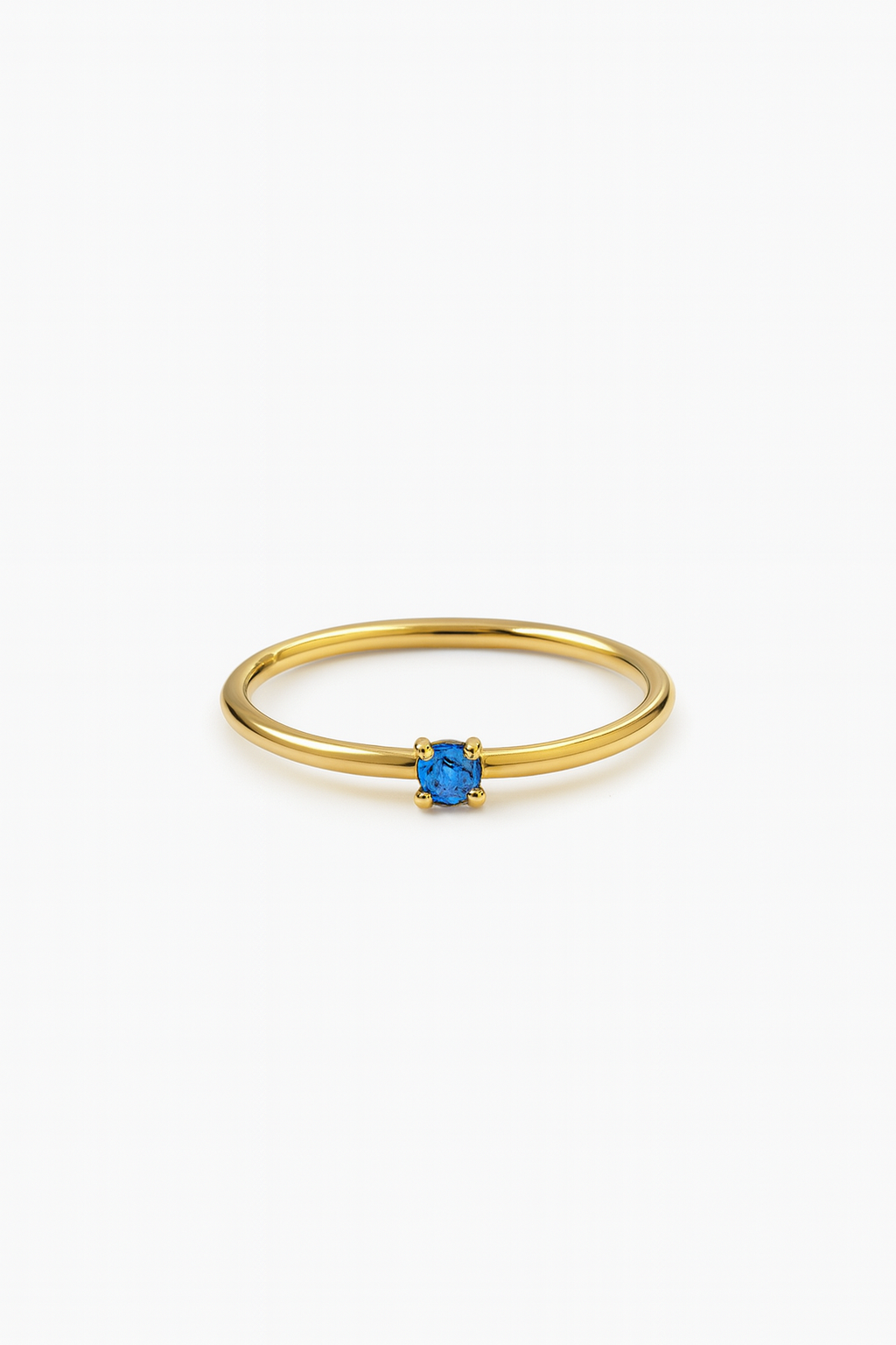 ❄️ BIRTHSTONE RING DECEMBER – BRIGHT BLUE