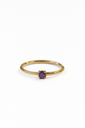 💜 BIRTHSTONE RING FEBRUARY – PURPLE