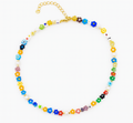 FLOWER MURANO CRYSTAL NECKLACE