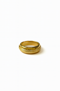 GOLDEN RIPPLES RING