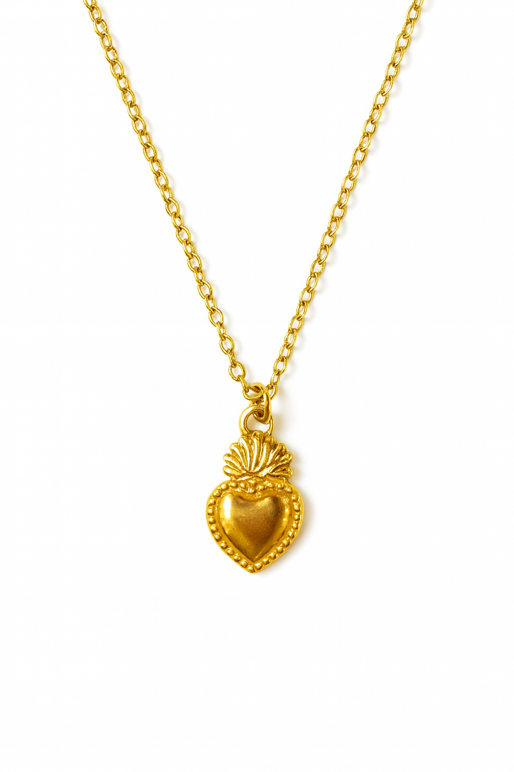 MINI SACRED HEART NECKLACE