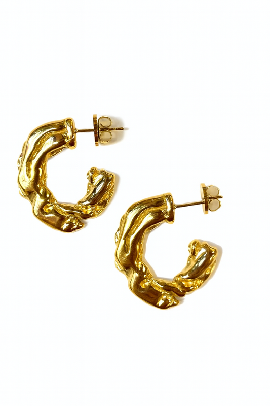 MOLTEN TWIST HOOPS