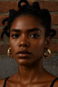 MOLTEN TWIST HOOPS