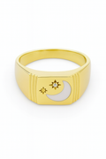MOON & STARS RING