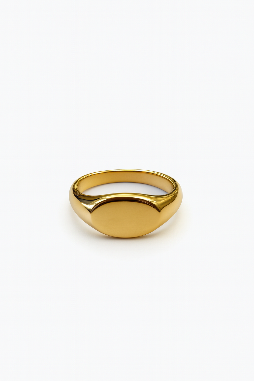 OVAL SIGNET RING