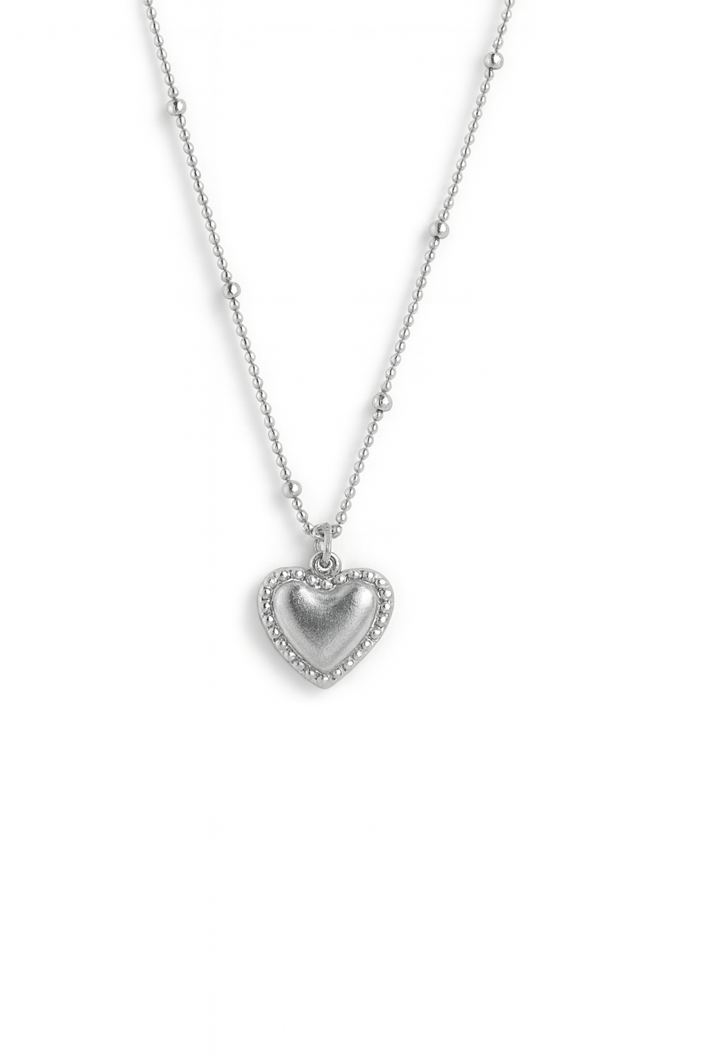 PUFF HEART NECKLACE