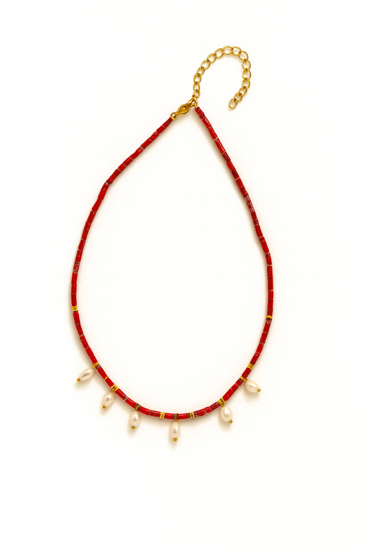 RED CORAL NECKLACE