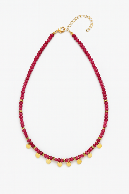 RED SUN NECKLACE