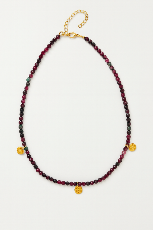 RED SUNSET NECKLACE