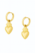 SACRED HEART EARRINGS