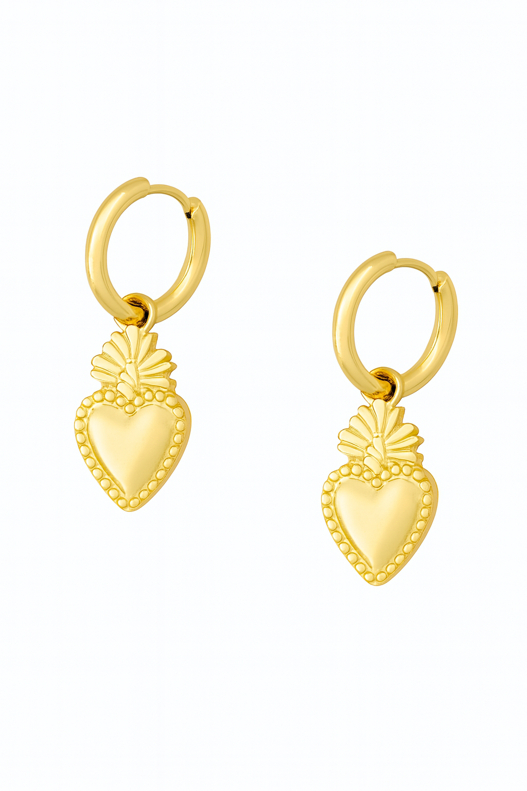 SACRED HEART EARRINGS