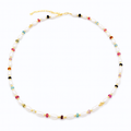 TOURMALINE & PEARL NECKLACE