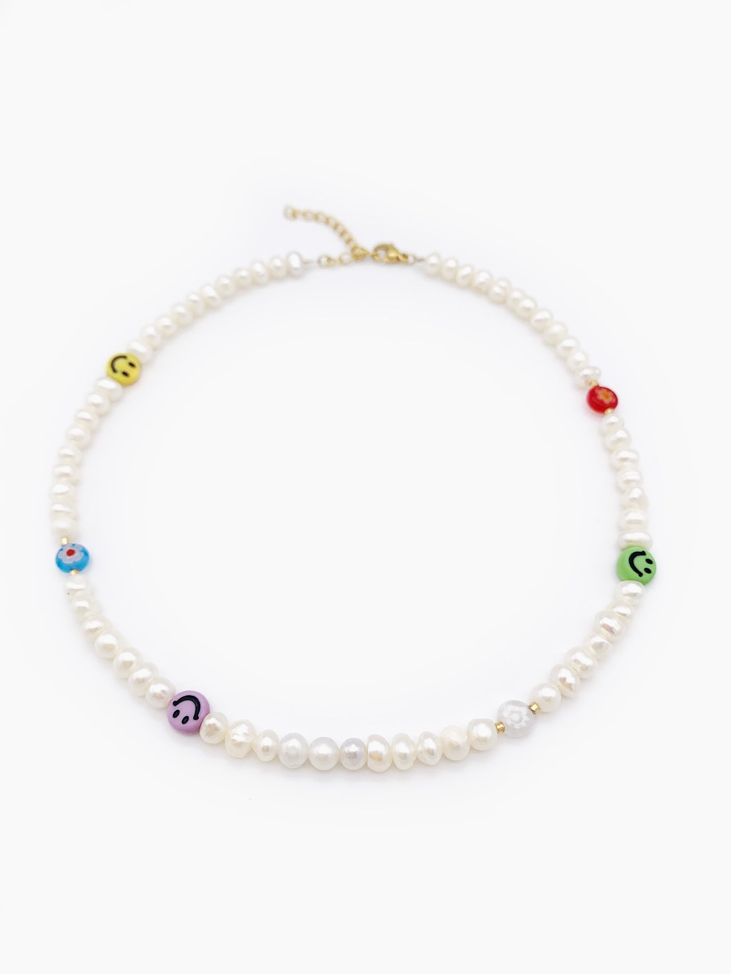 SMILE MURANO PEARLS NECKLACE