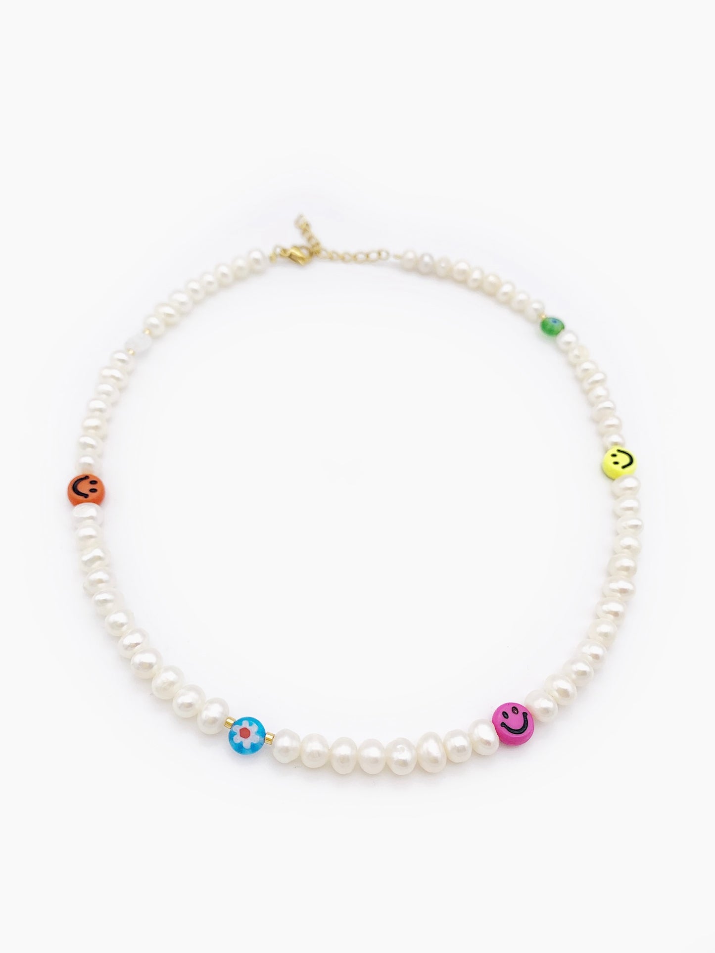 SMILE MURANO PEARLS NECKLACE